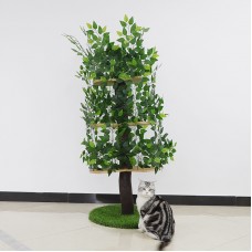 Green Retreat Cat Climbing Frame