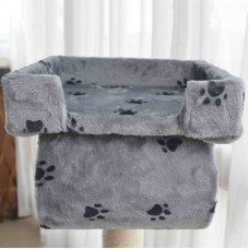 Multi-Level Paw Print Cat Climbing Tree