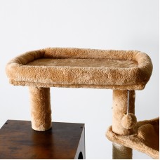 Rustic Comfort Cat Climbing Tree