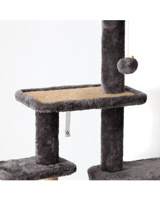 Cozy Retreat Cat Climbing Tree