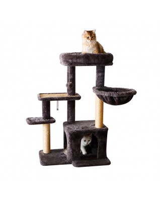Cozy Retreat Cat Climbing Tree