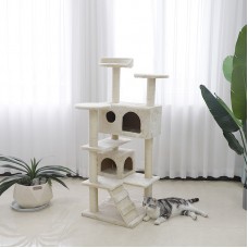 Multilevel Adventure Castle Cat Climbing Frame