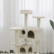 Multilevel Adventure Castle Cat Climbing Frame