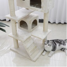 Multilevel Adventure Castle Cat Climbing Frame