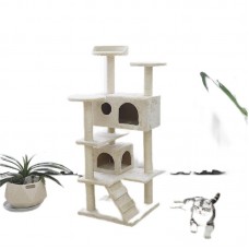 Multilevel Adventure Castle Cat Climbing Frame